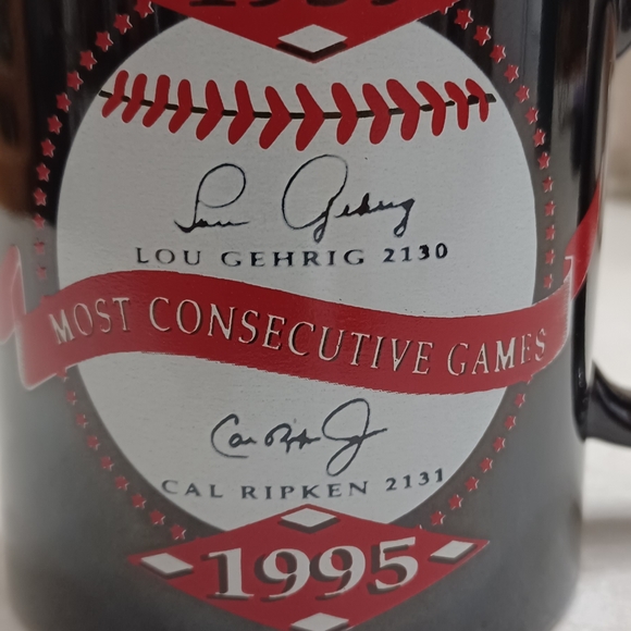 Cal Ripken Collectors edition mug Teddy Cooperstown 🐻 #1 Bear - Picture 4 of 4